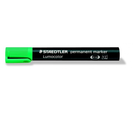 Staedtler Alkoholos marker, 2-5 mm, vágott, zöld