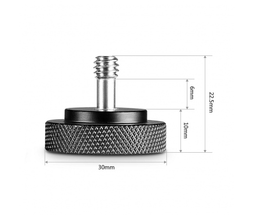 SMALLRIG Thumb-Screw V2 2pcs Pack with 1/4 inch th