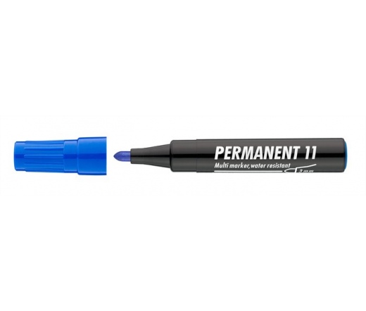 ICO alkoholos marker, 1-3 mm, kúpos, kék