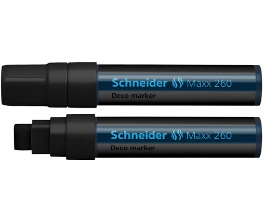 Schneider "Maxx 260" Krétamarker, 5-15 mm, fekete