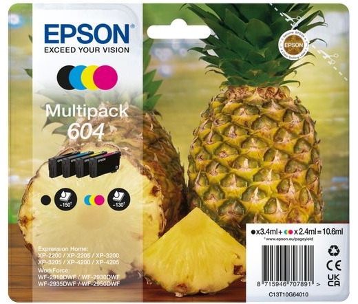 Epson 604 Multipack 4-színes tinta