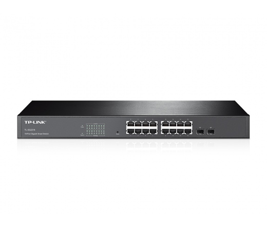 TP-LINK 16-Port Gigabit Smart Switch with 2 Combo 