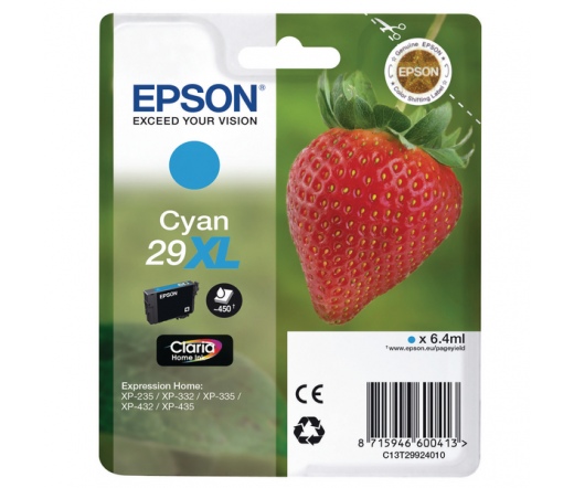 Patron Epson 29XL (T2992) Cyan