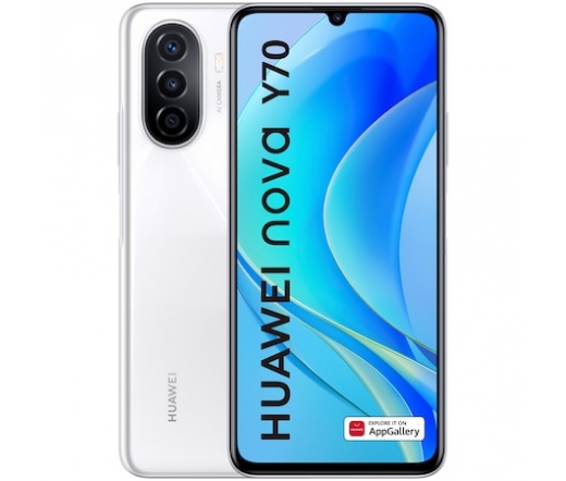 Huawei Nova Y70 128GB gyöngyfehér