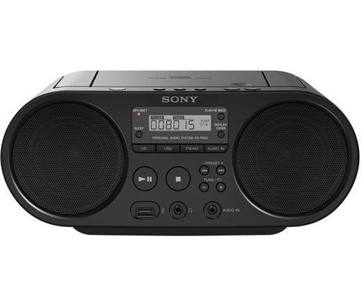 Sony ZS-PS50 Boombox fekete