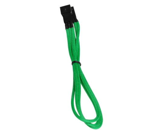 BitFenix 3 tűs hosszabbító 30cm zöld/fekete