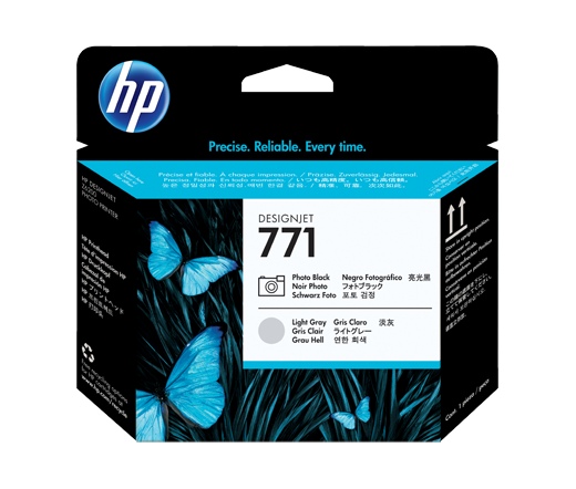HP 771 fotófekete/világosszürke nyomtatófej