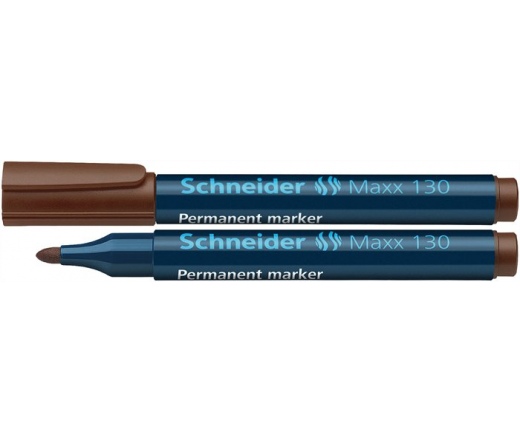 Schneider Alkoholos marker, 1-3 mm, Maxx 130 barna
