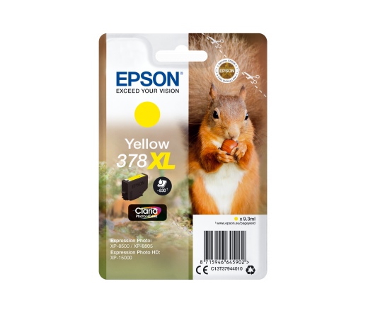 Epson 378XL sárga tintapatron