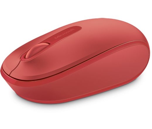 Microsoft Wireless Mobile Mouse 1850 piros