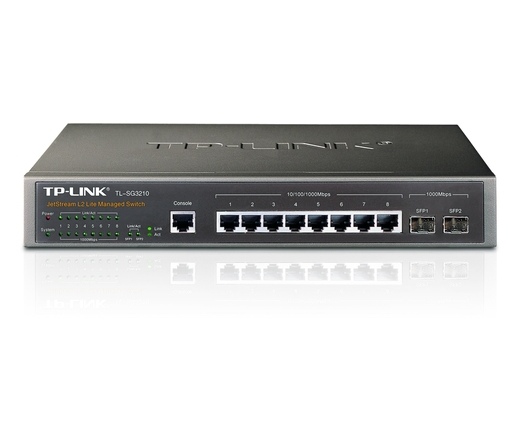 TP-Link TL-SG3210 8 Gigabit port + 2 SFP slot