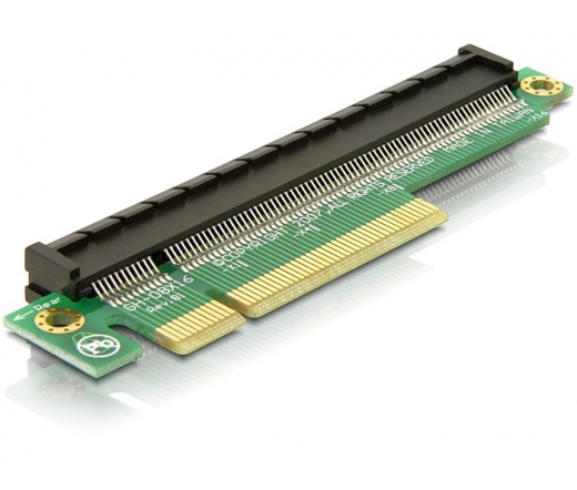 Delock PCIe - Bővítő emelő kártya x8 > x16