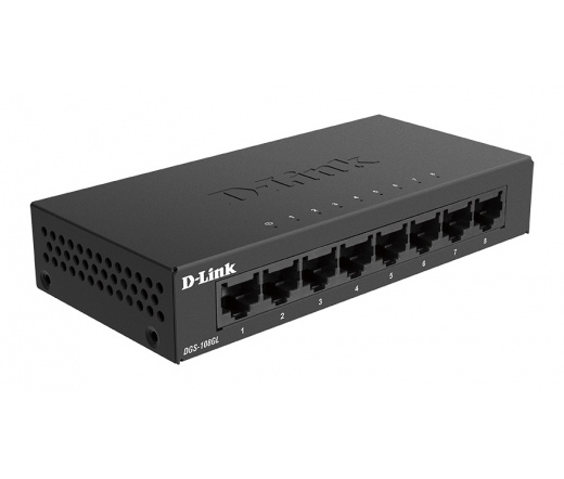 D-Link DGS-108GL/E 8-Port Gigabit Unmanaged Switch