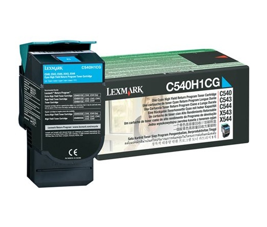 Lexmark C540H1CG visszavételi program ciánkék