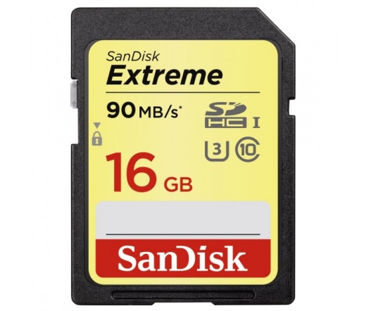SANDISK SDHC Extreme 16GB 2-Pack 90MB/s UHS-I