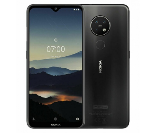 Nokia 7.2 6+128GB Dual SIM Fekete