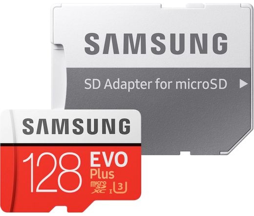 Samsung EVO Plus microSDXC UHS-III CL10 128GB + ad