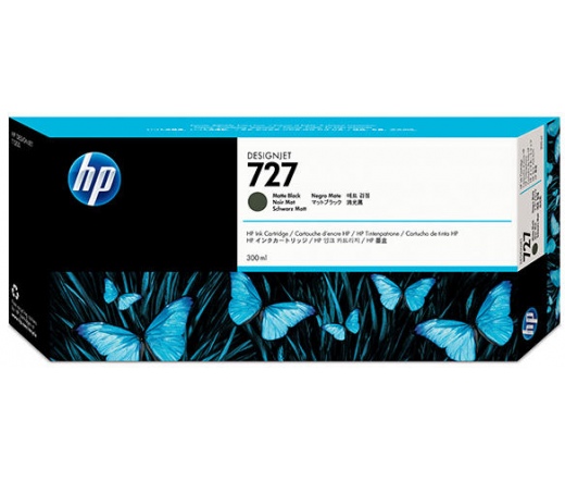 HP 727 300 ml-es matt fekete