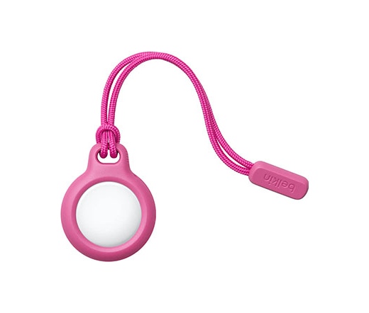 BELKIN Secure Holder with Strap for AirTag - Pink