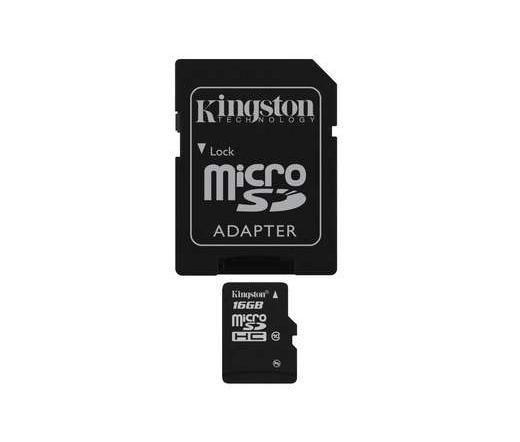 Kingston Micro SD 16GB CL10 (SDC10/16GB)