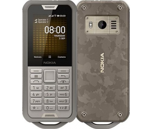 Nokia 800 Tough Dual Sim Homok