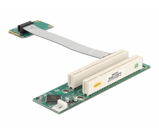Delock Riser Card Mini PCI Express > 2 x PCIe