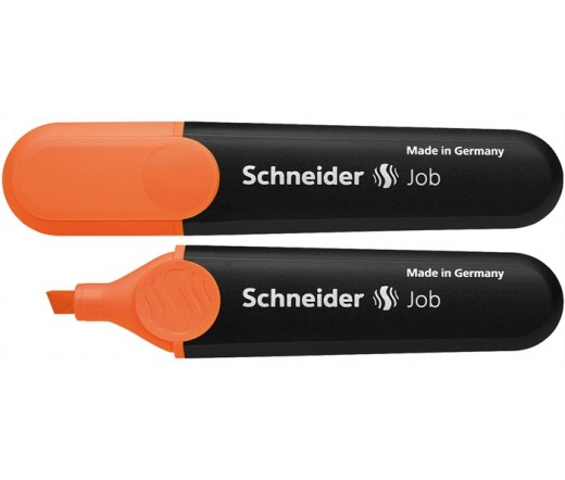 Schneider Szövegkiemelő, 1-5 mm, "Job 150",narancs