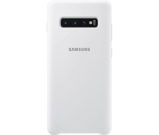 Samsung Galaxy S10+ szilikontok fehér