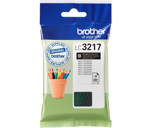 Brother LC3217BK fekete