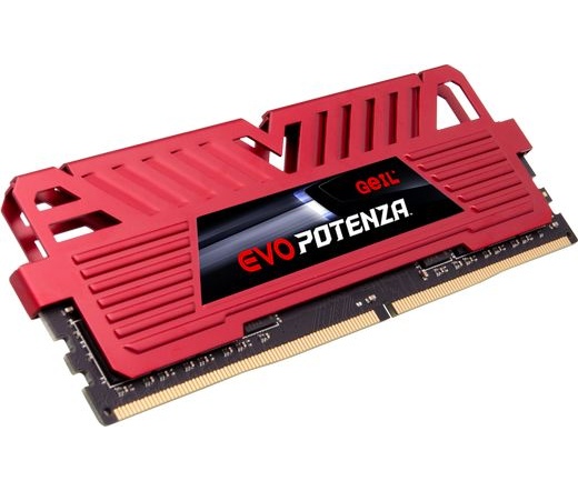 Geil Evo Potenza DDR4 3000MHz 16GB CL16 piros