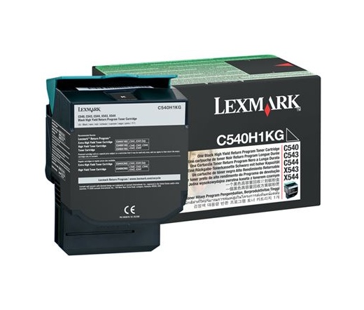 LEXMARK C540H1KG fekete