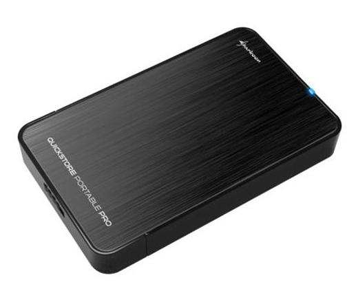 Sharkoon QuickStore Portable Pro USB3 Fekete
