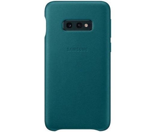 Samsung Galaxy S10e bőrtok zöld