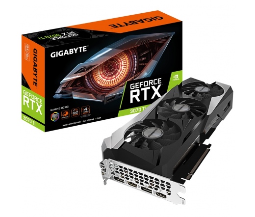 Gigabyte GeForce RTX 3070 Ti Gaming 8G Videókártya