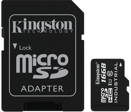 Kingston Industrial-Temperature MicroSD 16GB + ad.
