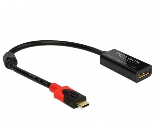 Delock DisplayPort átalakító USB Type-C kijelzőhöz