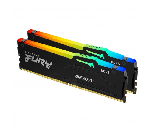 KINGSTON Fury Beast RGB DDR5 6000MHz CL40 64GB Kit