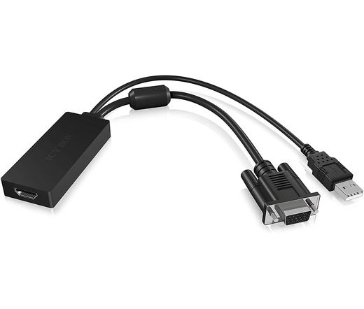 Raidsonic Icy Box USB+VGA+Audio to HDMI adapter