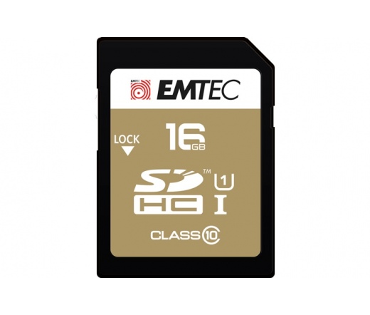 Emtec SDHC UHS-I U1 Elite Gold 16GB
