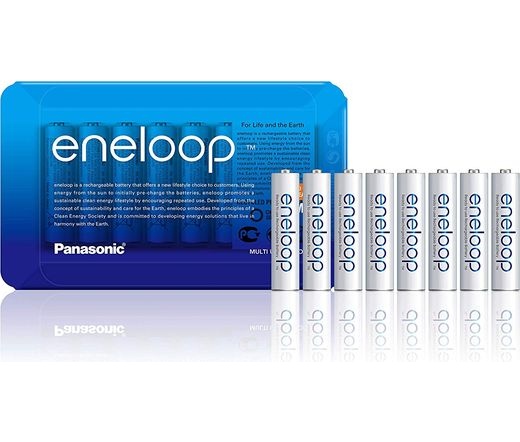 Panasonic Eneloop AAA 750mAh 8db sliding pack
