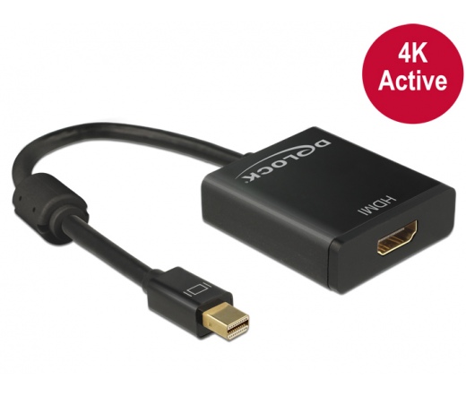 Delock mini Displayport 1.2 > HDMI 4K aktív