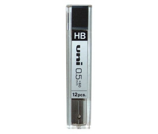 UNI Grafitbél, HB, 0,5 mm, "UL-1405" (12 db)