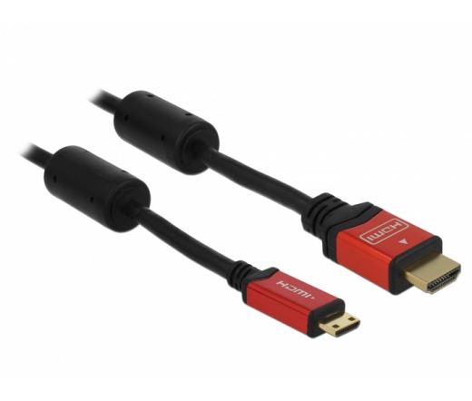 Delock HDMI High Speed + Ethernet > Mini-C 3m