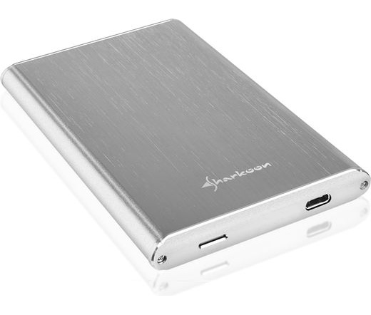 Sharkoon Rapid-Case 2.5'' USB 3.1 Type-C ezüst