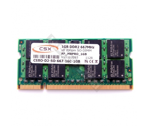 CSX 1GB DDR2 667Mhz SODIMM