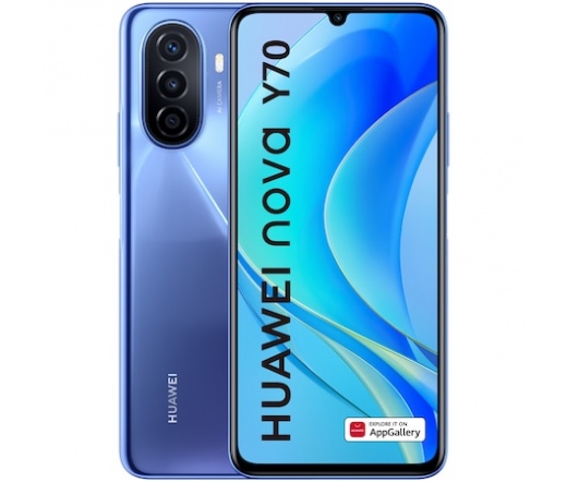 Huawei Nova Y70 128GB kristálykék