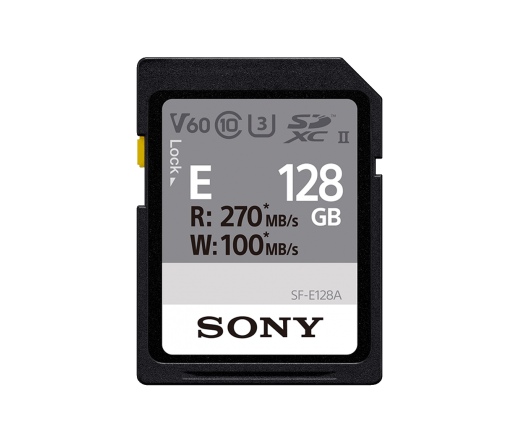 Sony SF-E SDXC 128GB UHS-II U3 V60 270/100MB/s