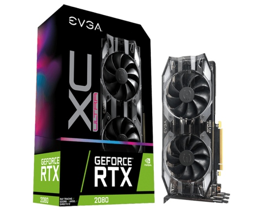 EVGA GeForce RTX 2080 XC Ultra, 8192 MB GDDR6