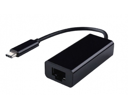 GEMBIRD USB-C Gigabit network adapter, black