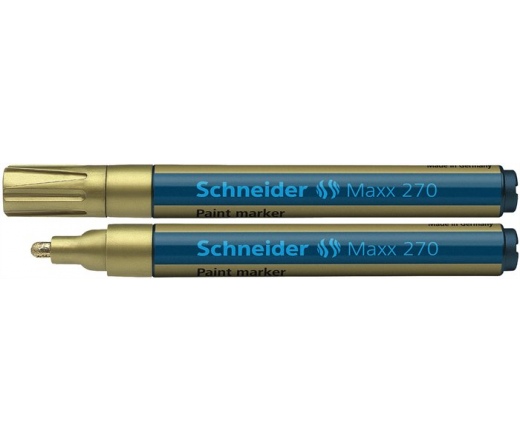 Schneider Lakkmarker, 1-3 mm, "Maxx 270", arany